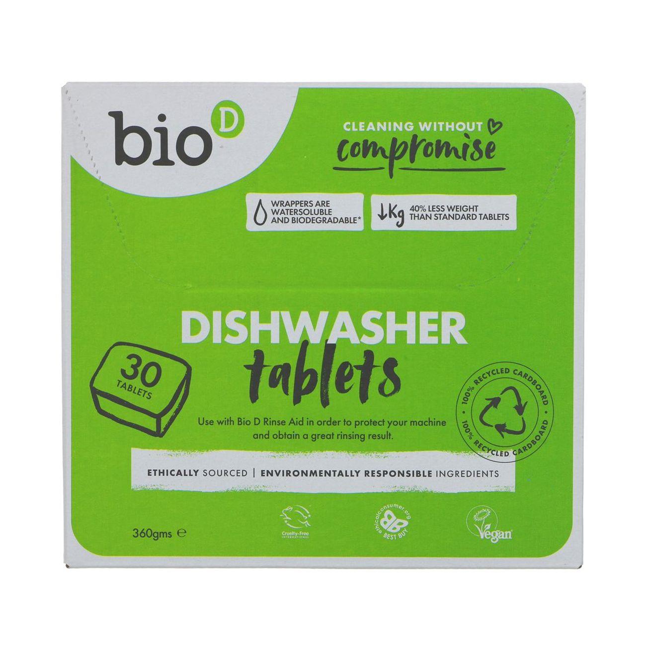 Dishwasher Tablets 30 tabs 360g
