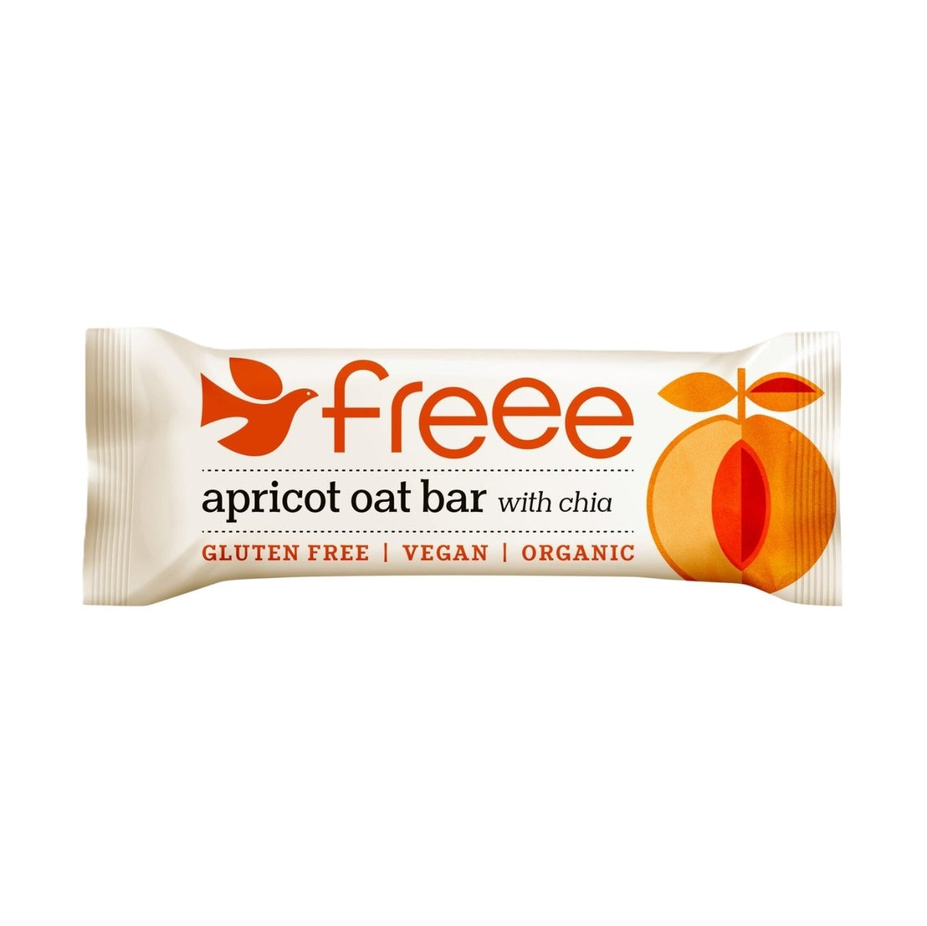 Freee Organic Apricot & Chia Seed Gluten Free Oat Bar 35g