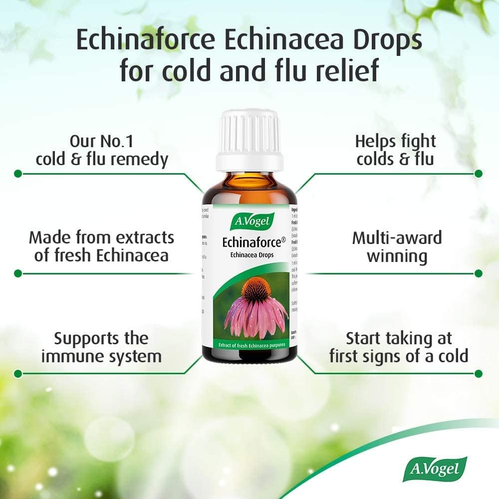 Echinaforce Drops 100ml - A. Vogel - Food Supplement - Eco Natural Products