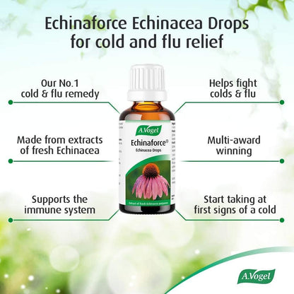 Echinaforce Drops 100ml - A. Vogel - Food Supplement - Eco Natural Products