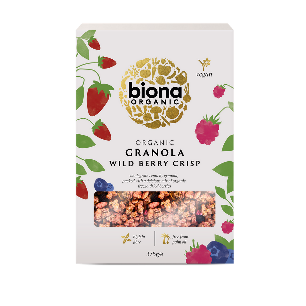 Organic Wild Berry Granola 375g
