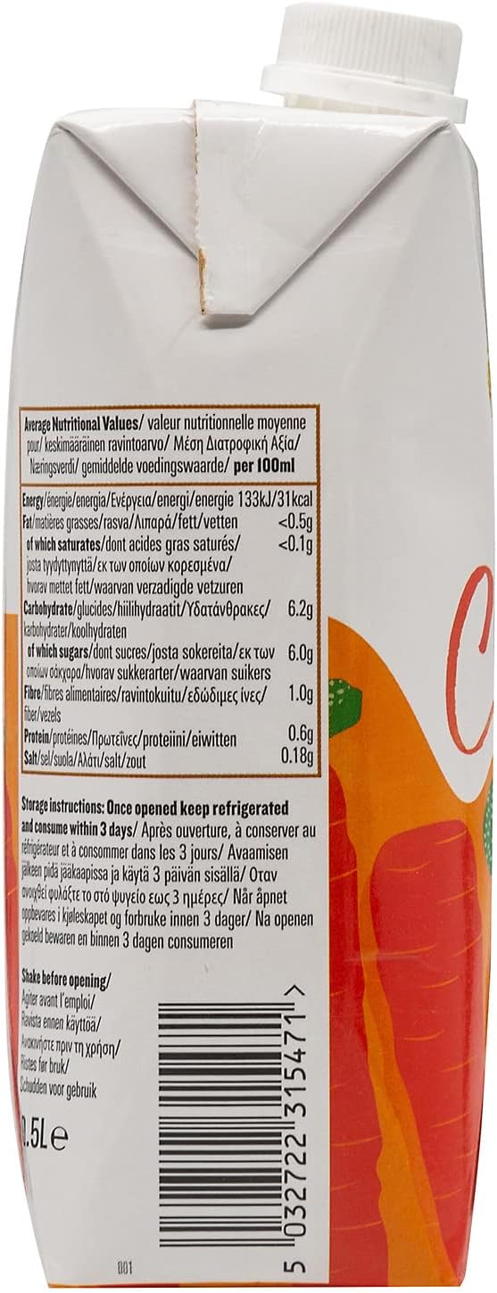 Organic Carrot Juice 0.5lt