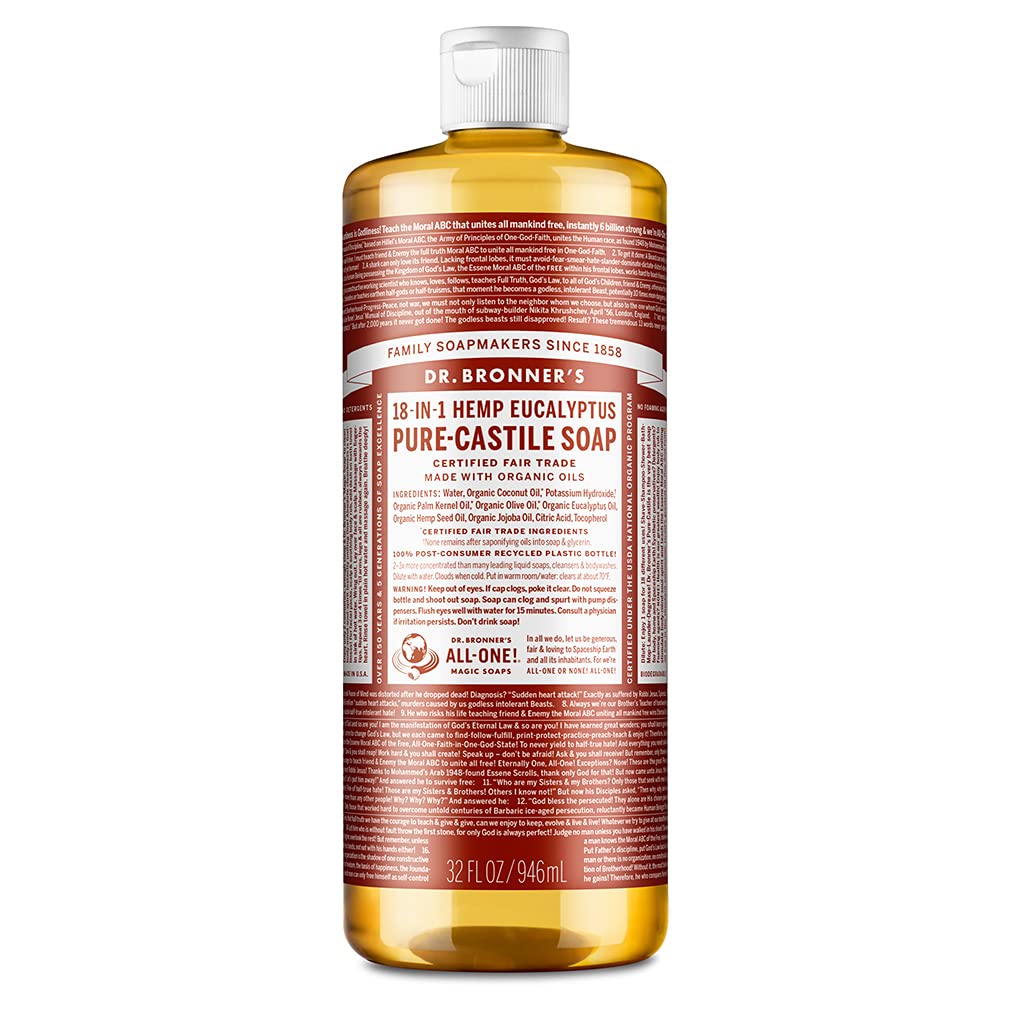 Eucalyptus Pure-Castile Liquid Soap 946ml