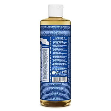 Peppermint Pure-Castile Liquid Soap 473ml