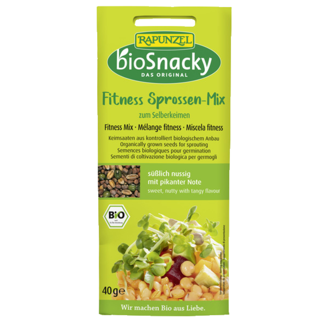 Organic BioSnacky Fitness Mix Sprouting Seeds 40g