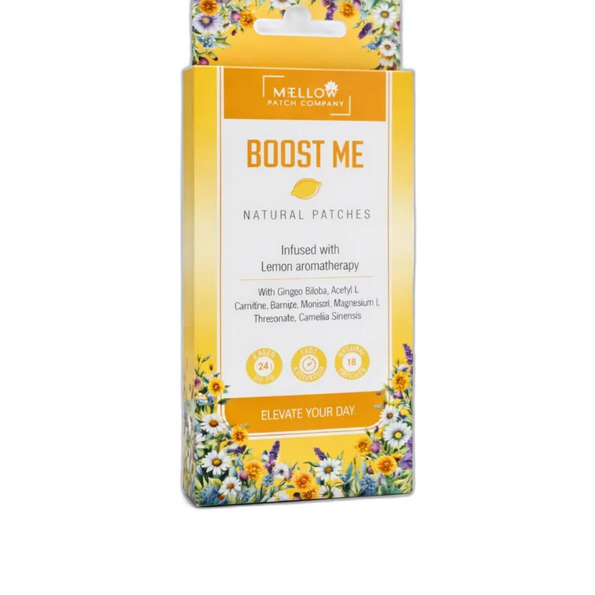 Boost Me Topical Patch Mental Focus 18 Patches
