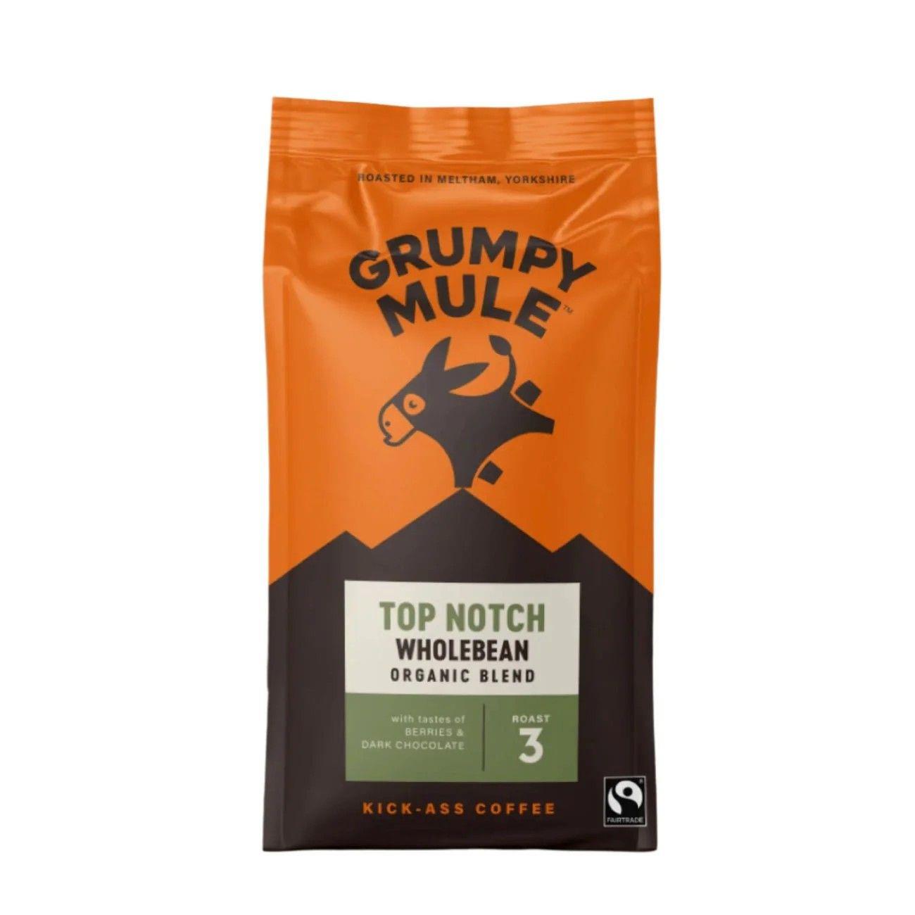Top Notch Organic Blend Whole Bean 1kg