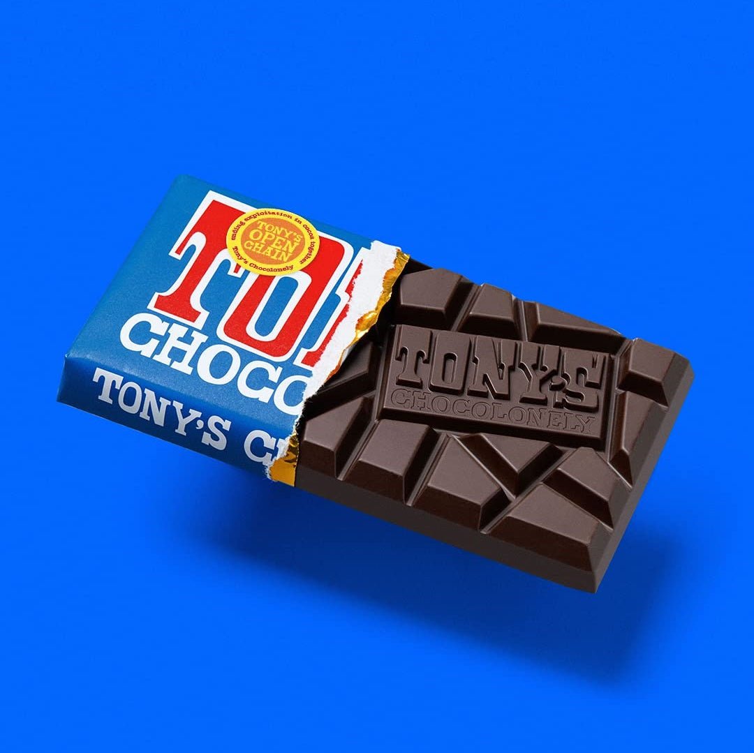 70% Dark Chocolate Bar 180g - Tony's Chocolonely - Chocolate - Eco Natural Products