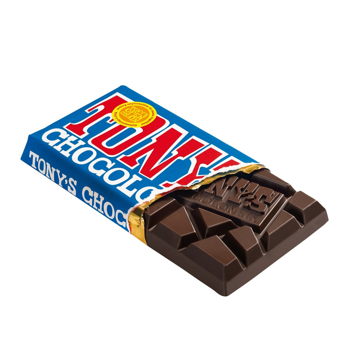 70% Dark Chocolate Bar 180g - Tony's Chocolonely - Chocolate - Eco Natural Products
