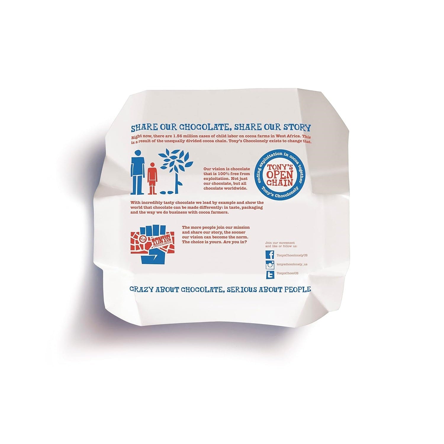 70% Dark Chocolate Bar 180g - Tony's Chocolonely - Chocolate - Eco Natural Products