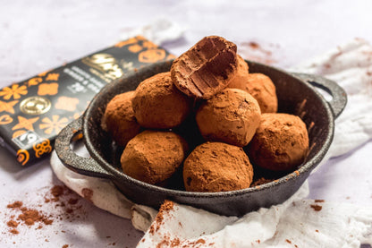 70% Dark Chocolate Ginger & Orange Bar 90g - Divine Chocolate - Chocolate - Eco Natural Products