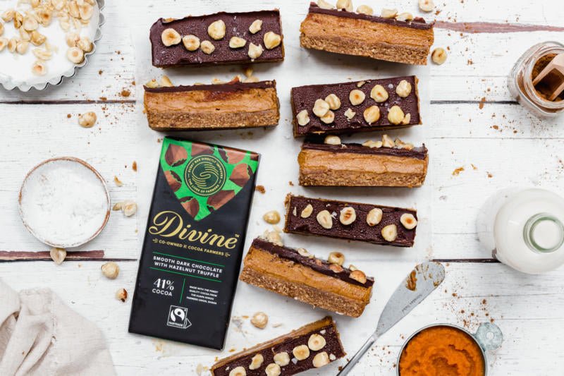 70% Dark Chocolate Mint Crisp Bar 90g - Divine Chocolate - Chocolate - Eco Natural Products