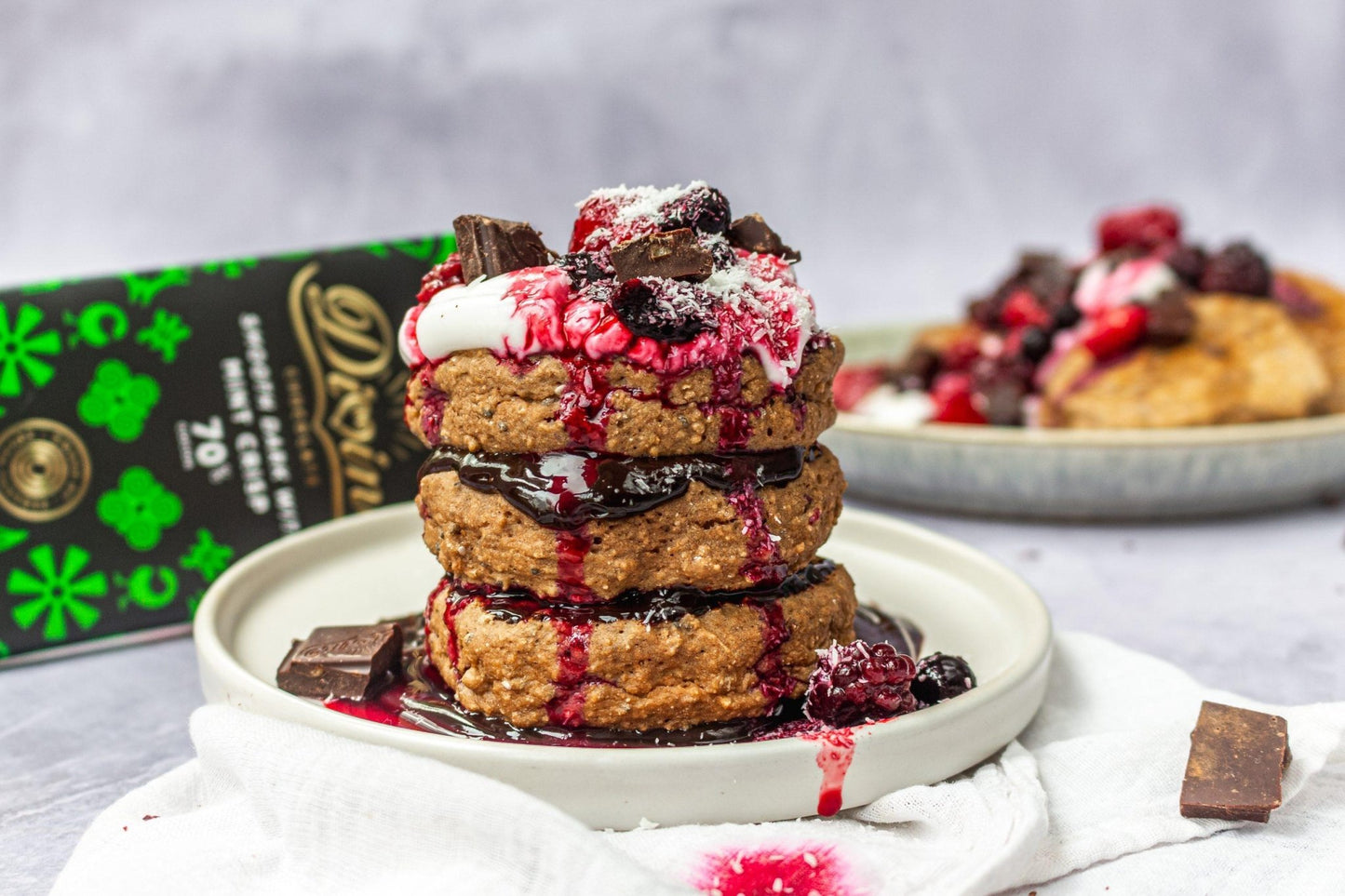 70% Dark Chocolate Mint Crisp Bar 90g - Divine Chocolate - Chocolate - Eco Natural Products