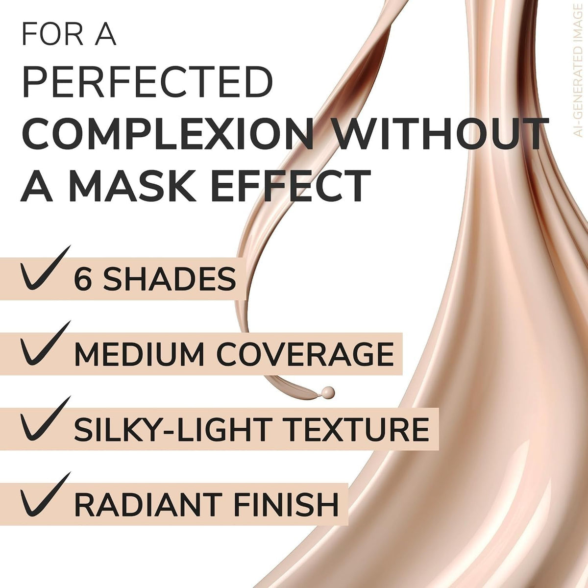 Cool Ivory 02 Hyaluron Liquid Foundation Spf15 30ml