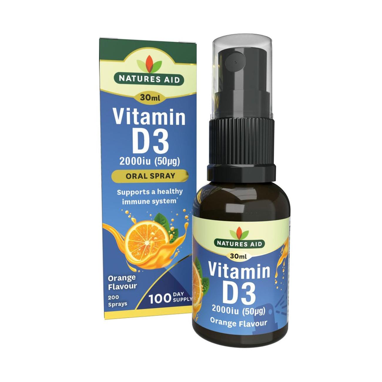 Vitamin D3 2000 iu Oral Spray 30ml