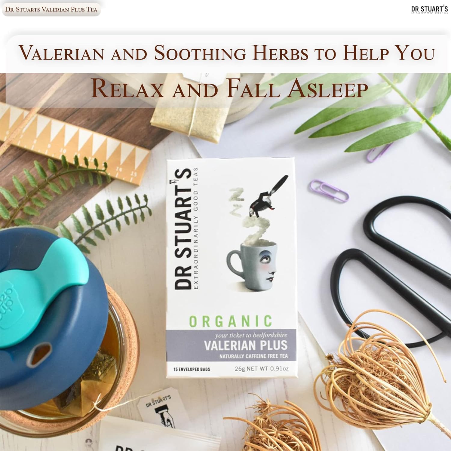 Valerian Plus Tea 15sachets