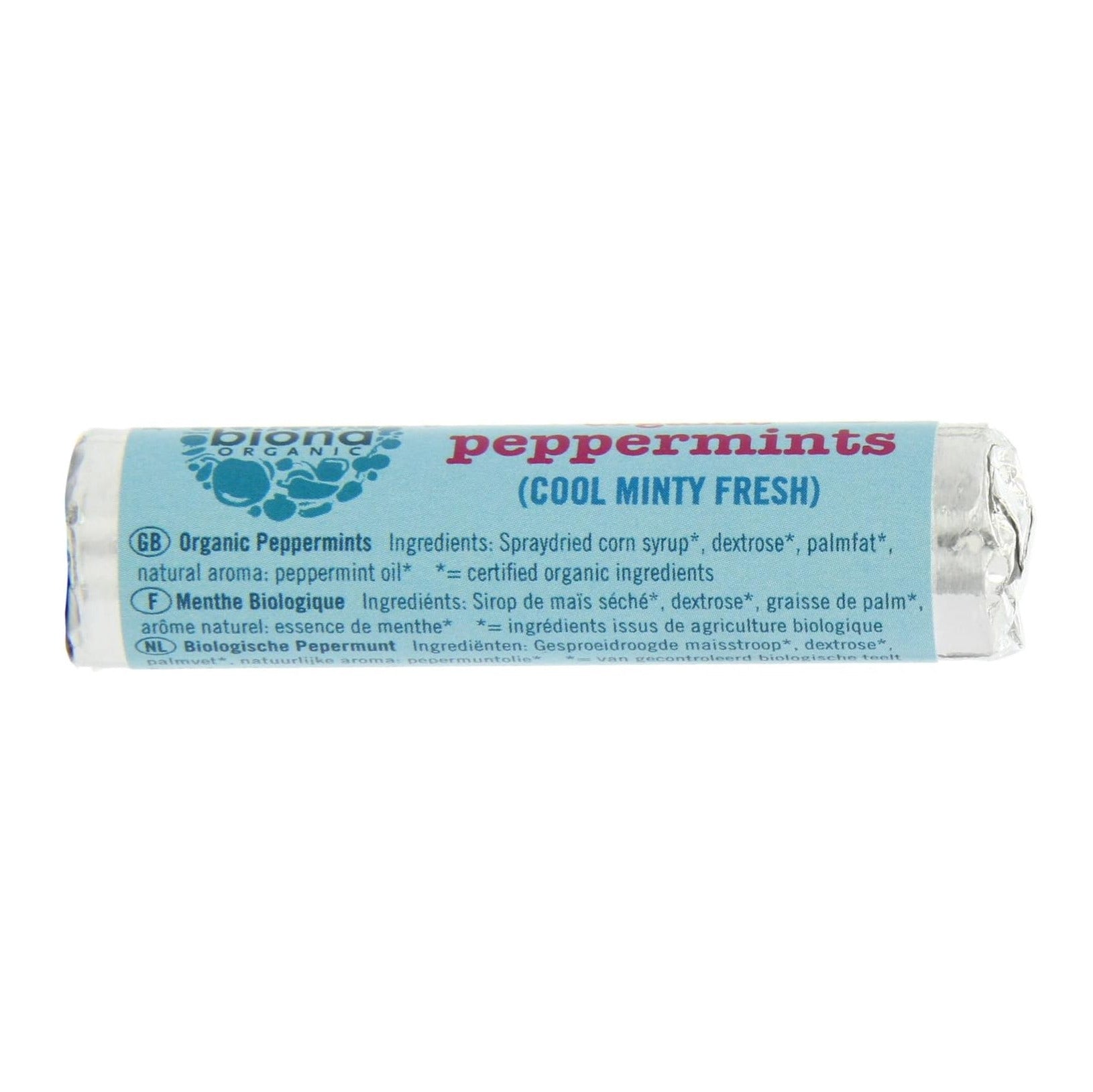 Organic Peppermints Roll Pack 21g
