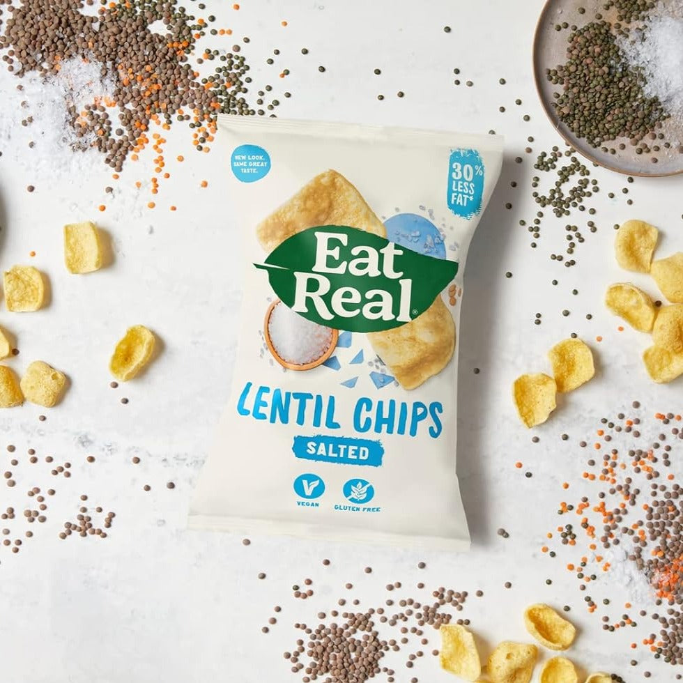 Lentil Chips Sea Salt 113g