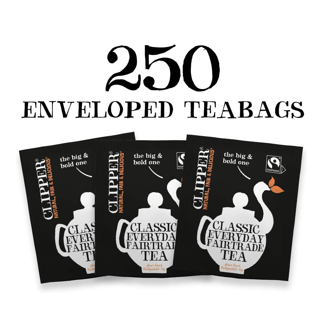 Fairtrade Black Tea 250 Envelopes