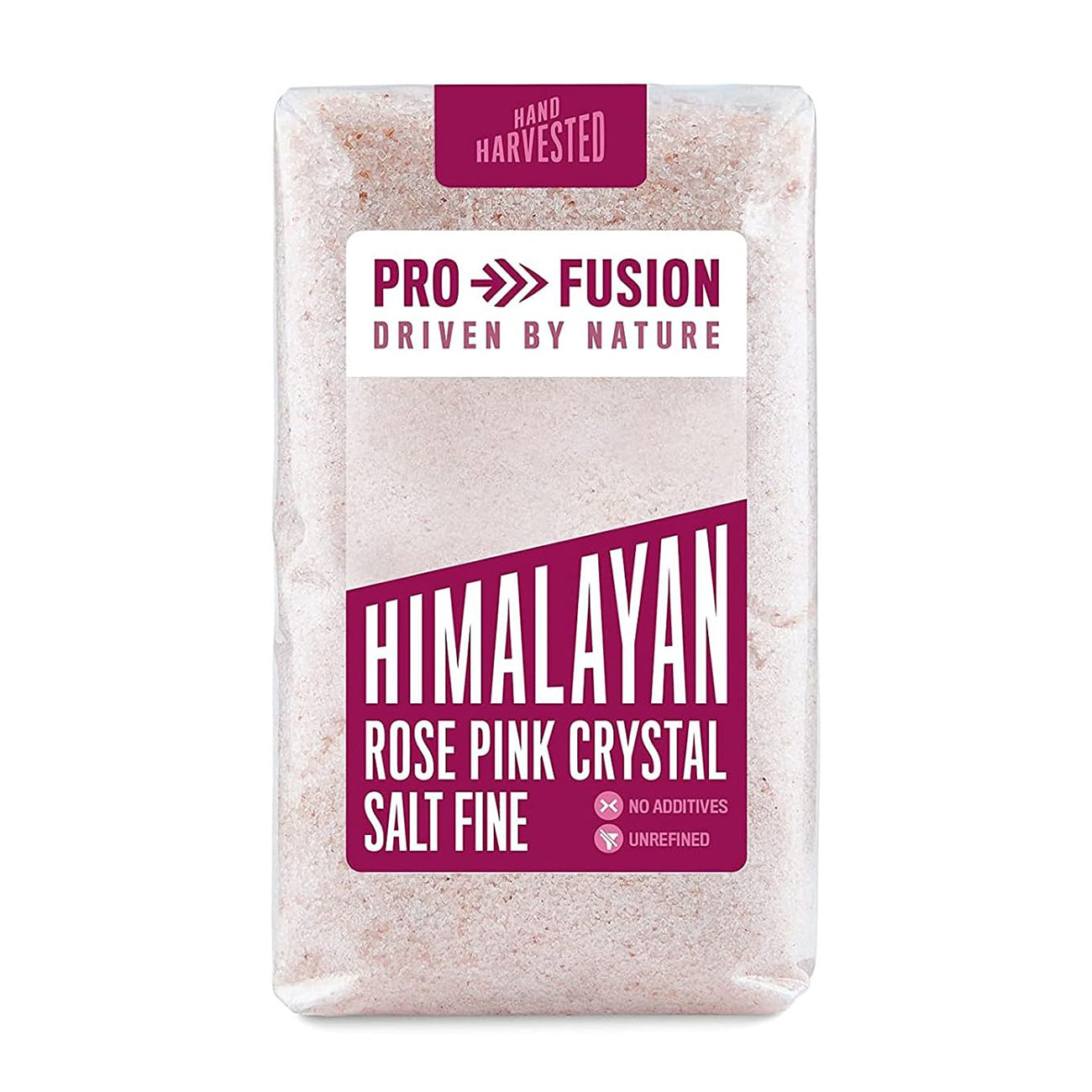 Organic Himalayan Rose Pink Salt Fine 500g