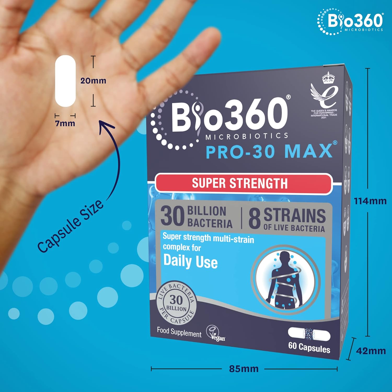 Pro-30 Max 30 Billion Bacteria 60 Capsules