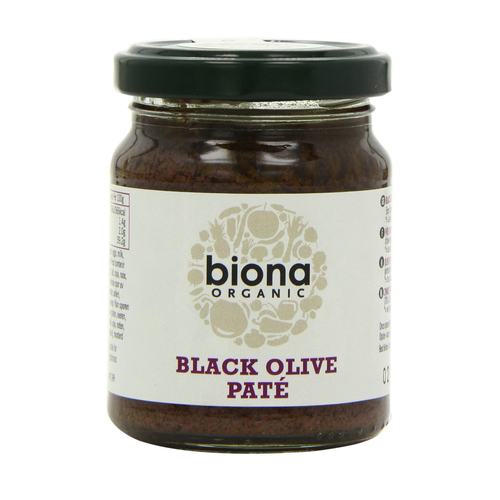 Organic Black Olive Pate 120g