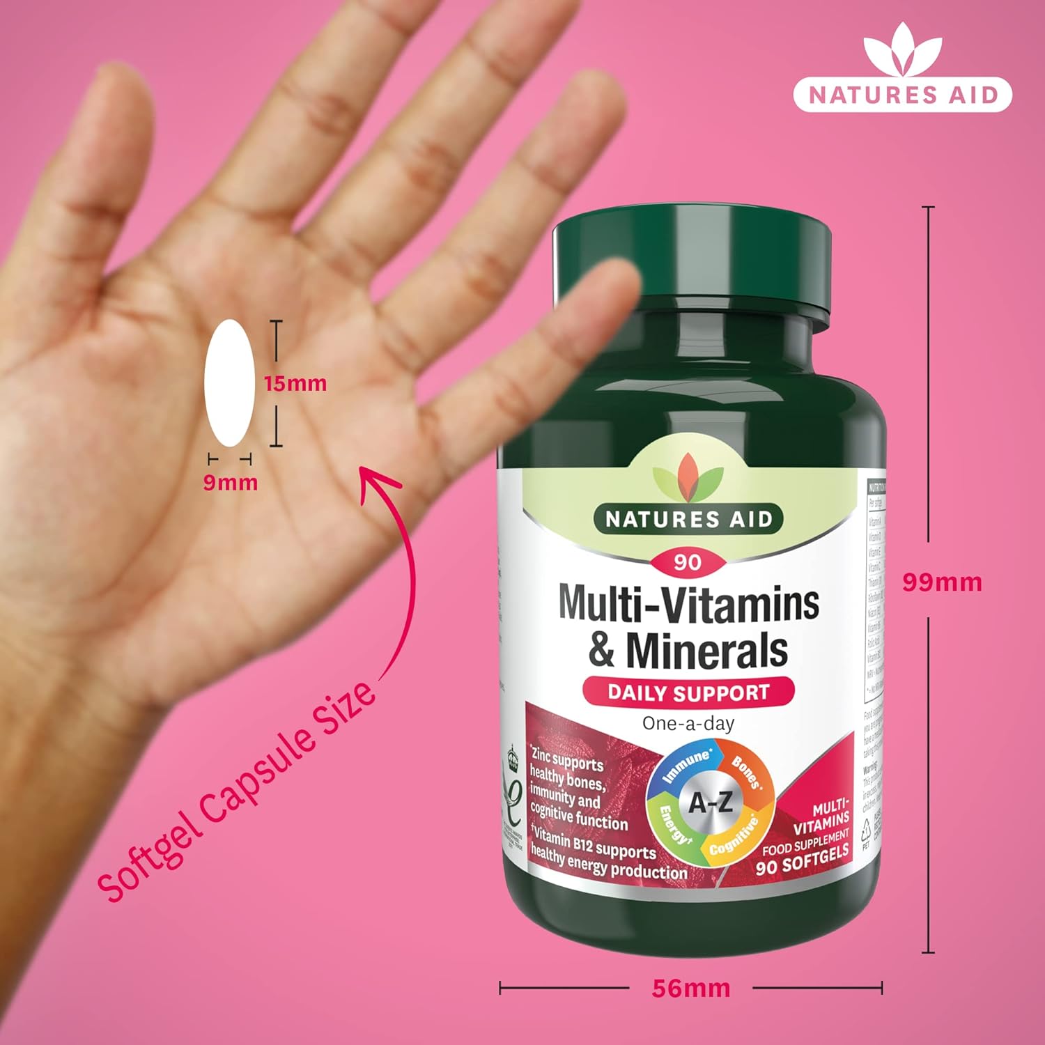 Multi-Vitamins & Minerals with Iron 90 Softgels