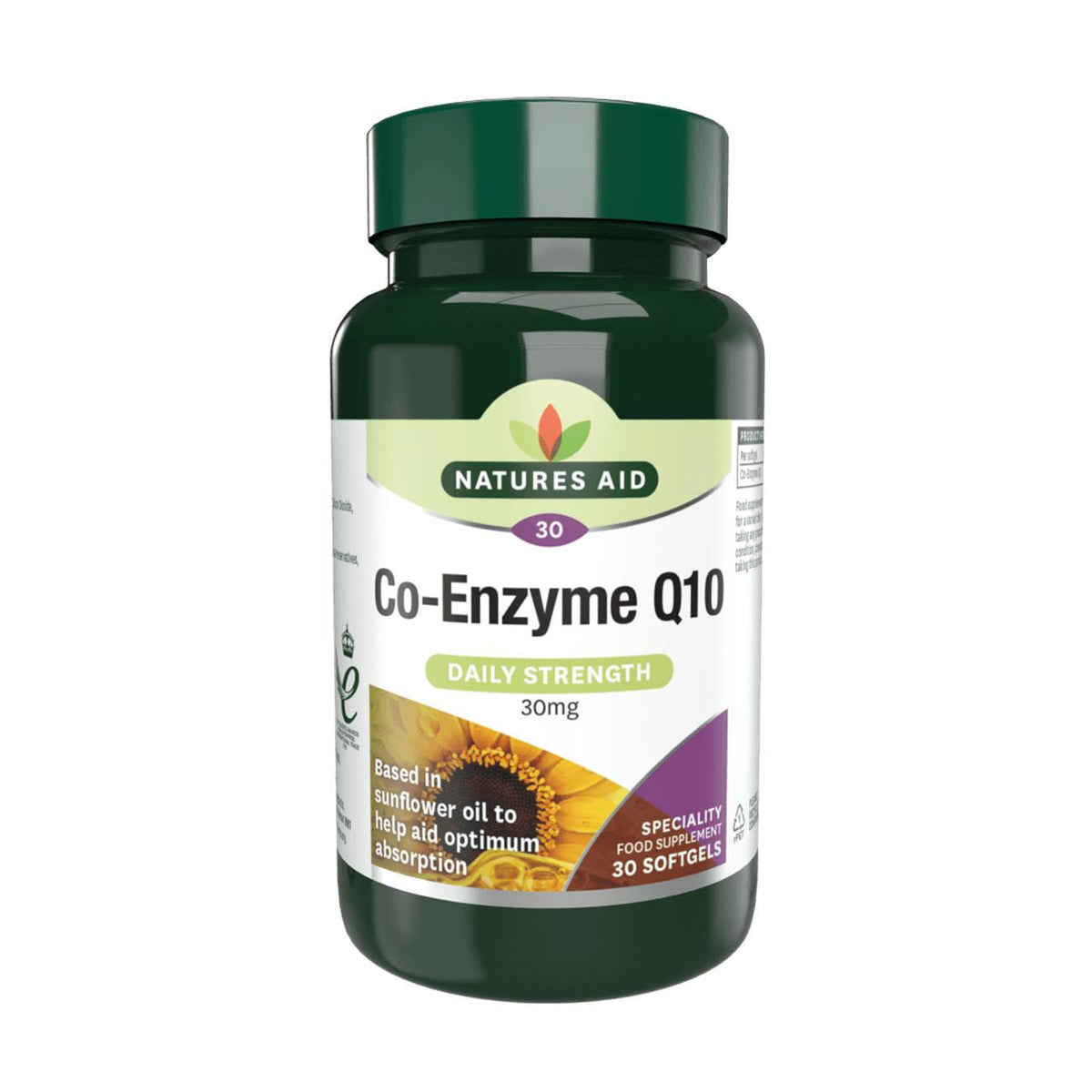 Co-Enzyme Q10 Daily Strength 30mg 30 Softgels