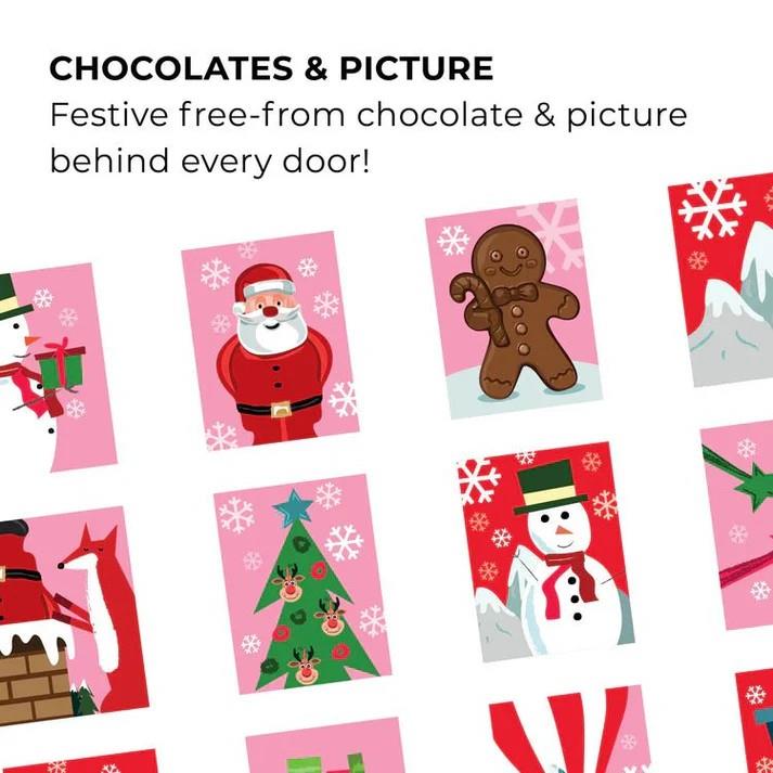 Milk Chocolate Alternative Kids Advent Calendar 70g