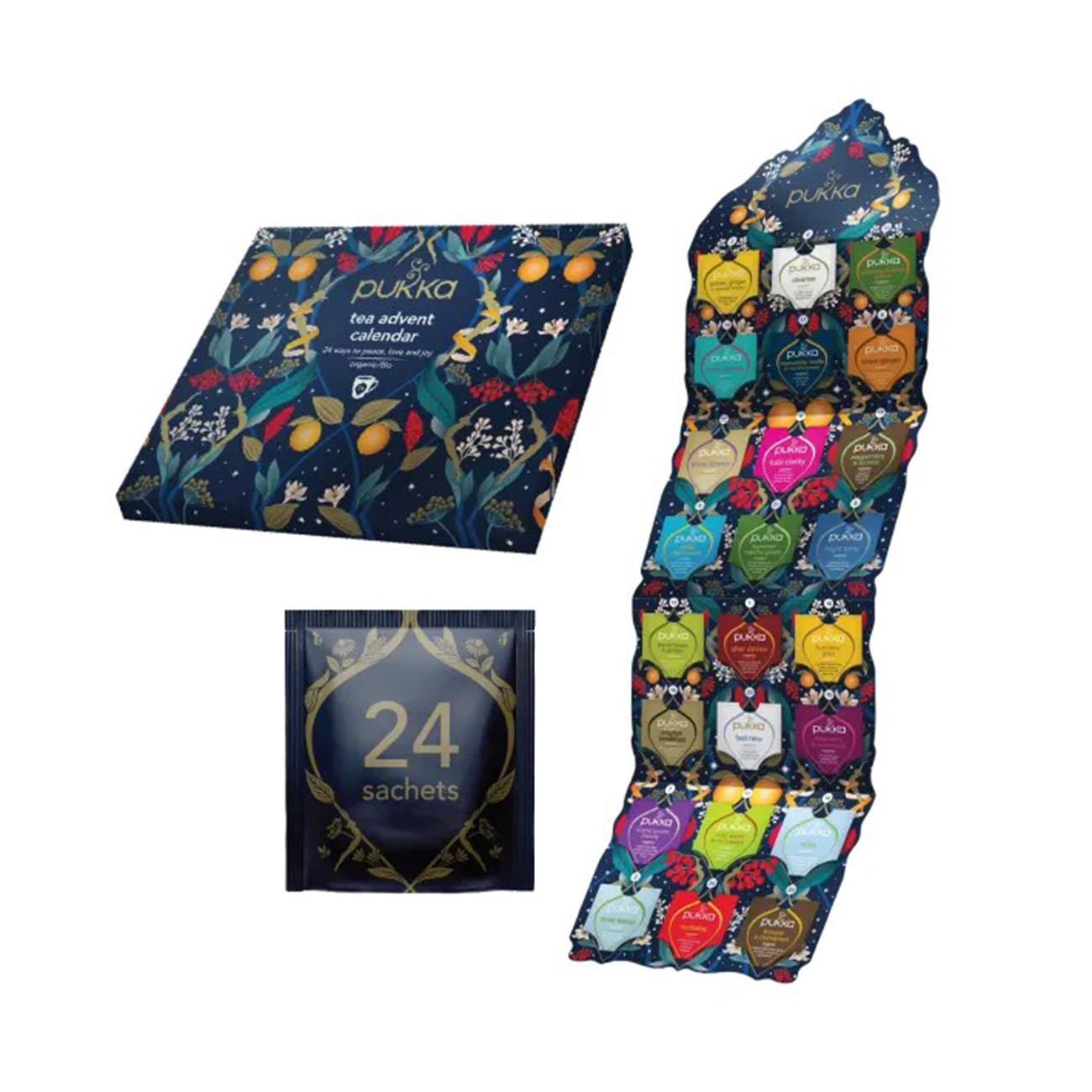 Organic Tea Advent Calendar 24 Sachets