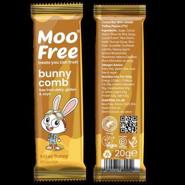 Bunnycomb Dairy Free & Vegan Mini Bar 20g