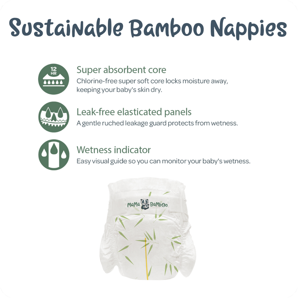 Eco Nappies Size 3 980g
