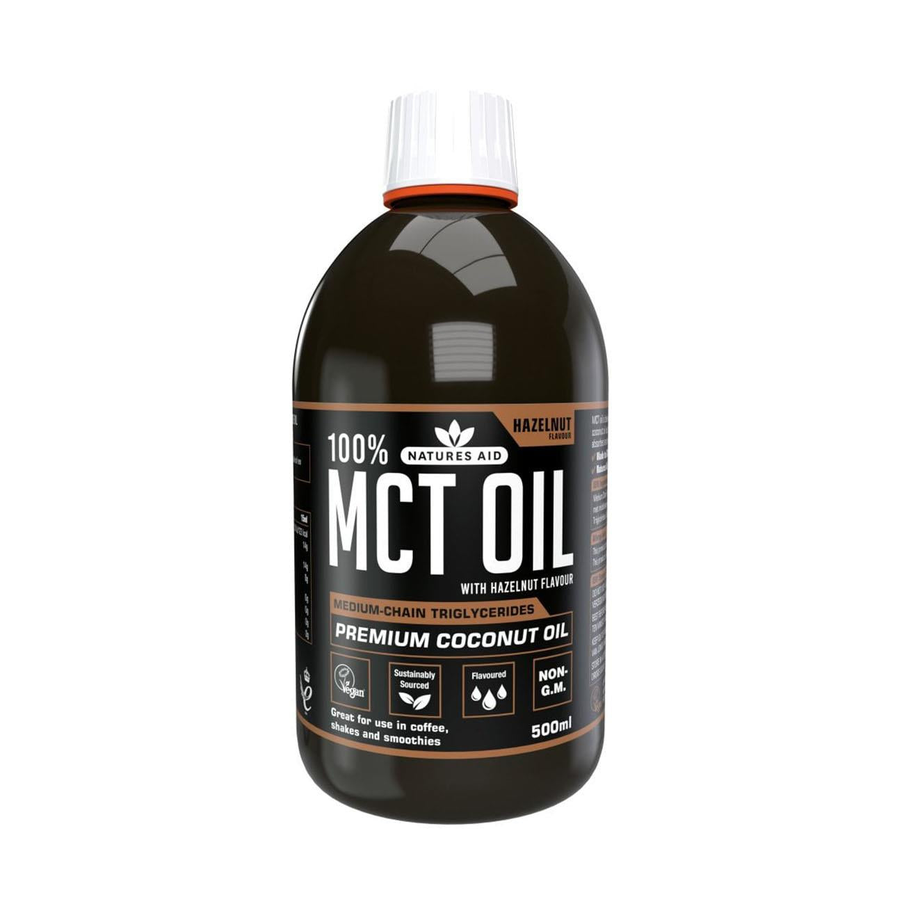 100% MCT Oil Hazelnut 500ml