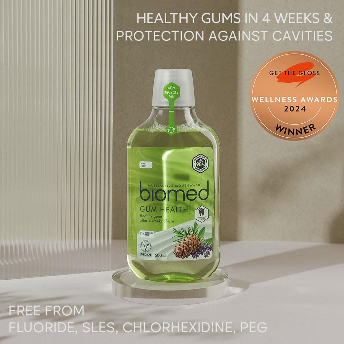 Biomed Gum Health Mouth Wash 500ml