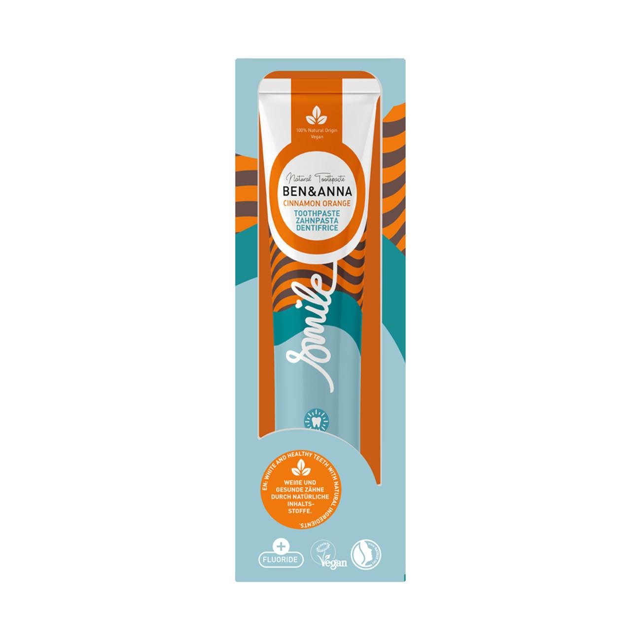 Cinnamon Orange with Fluoride Toothpaste Tube 75ml