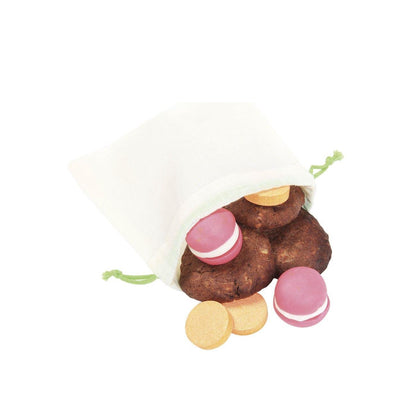 8 Cotton Bags XS GOTS Certified - Ah! Table! - Cotton Bag - Eco Natural Products