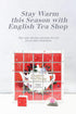 Red Puzzle Advent Calendar 25 Pyramid Tea Bags
