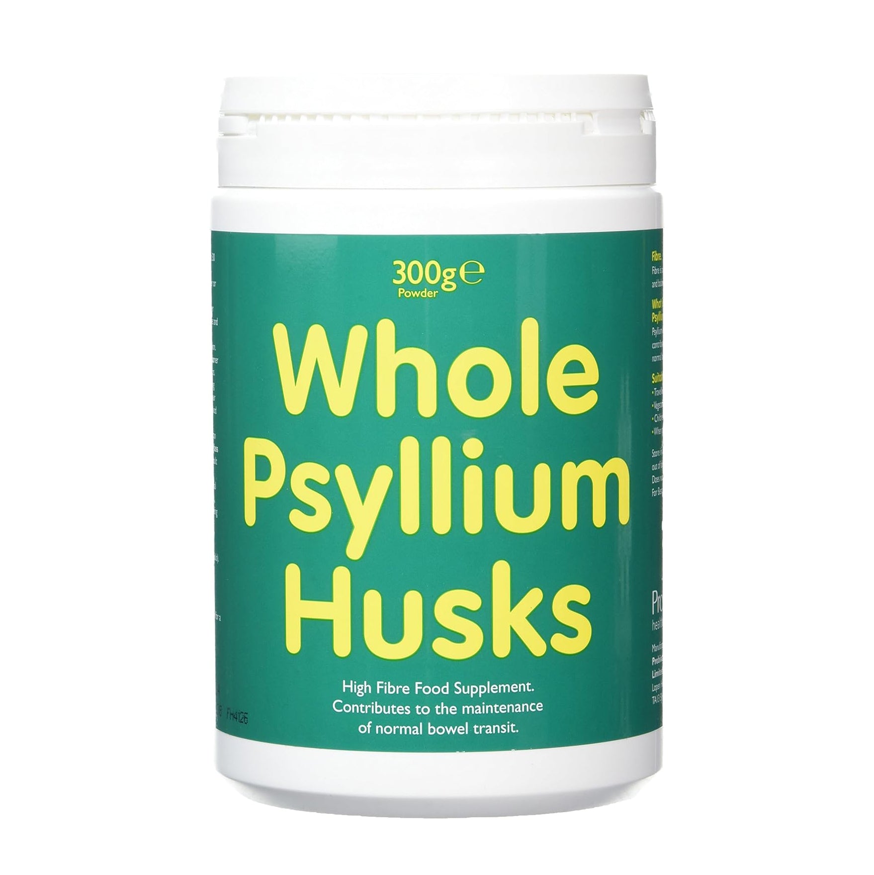 Psyllium Husks Whole Powder 300g