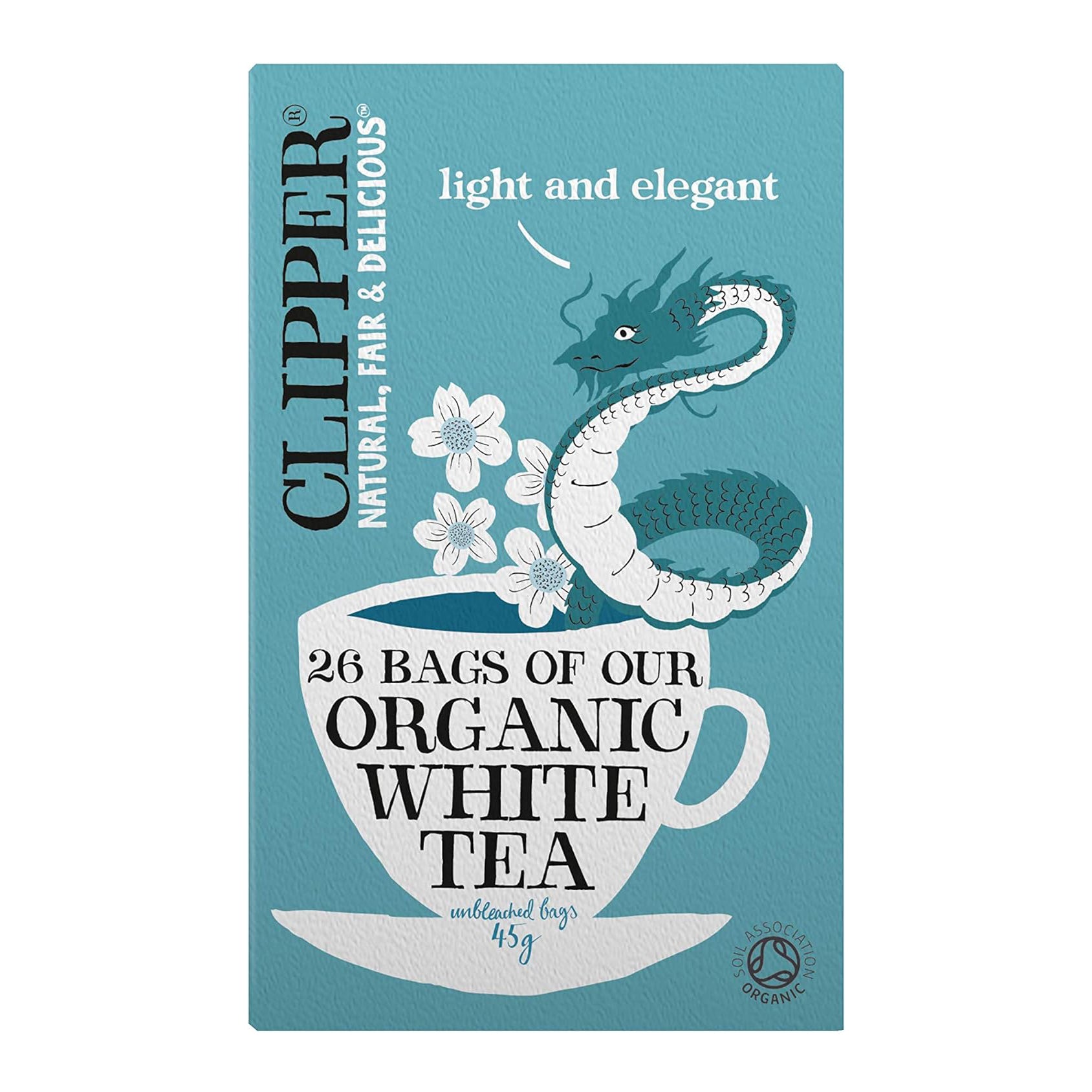 Organic White Tea 26 bags BBE 21.02.2024