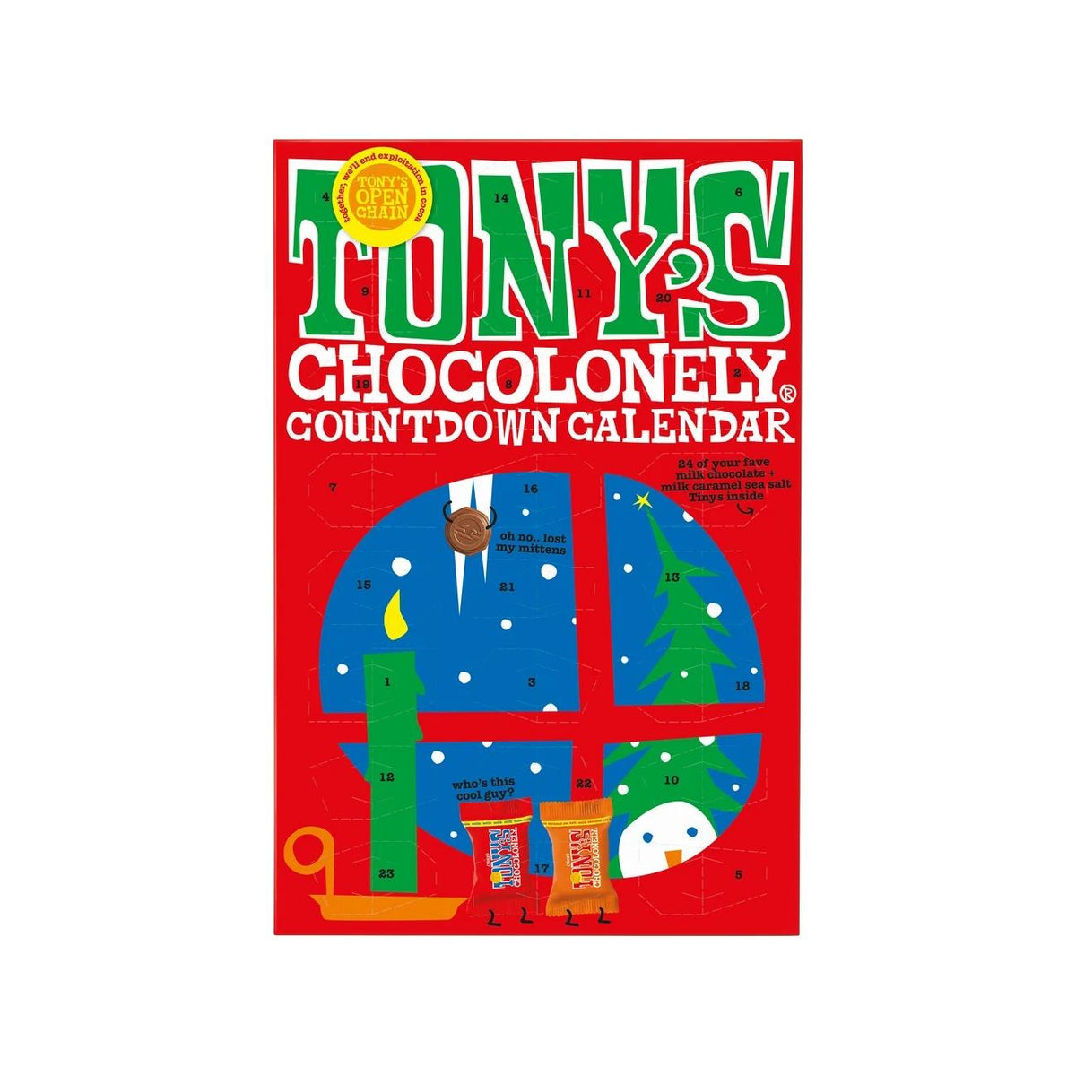 Chocolate Countdown Advent Calendar Small 216g