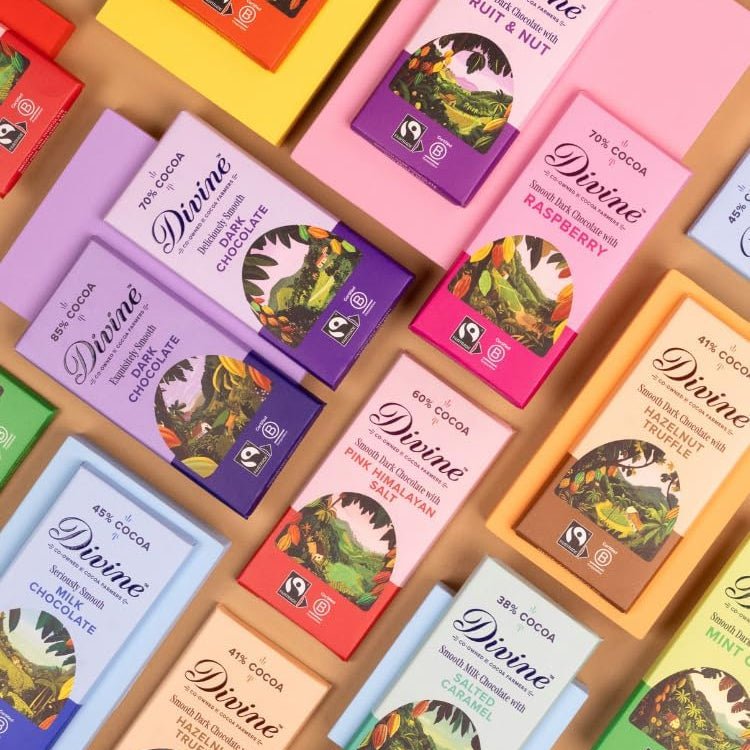 85% Dark Chocolate Bar 90g - Divine Chocolate - Chocolate Bar - Divine Chocolate