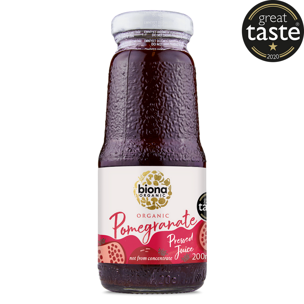 Organic Pomegrante Juice Pure 200ml