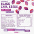 Organic Black Chia Seeds Omega Rich 450g