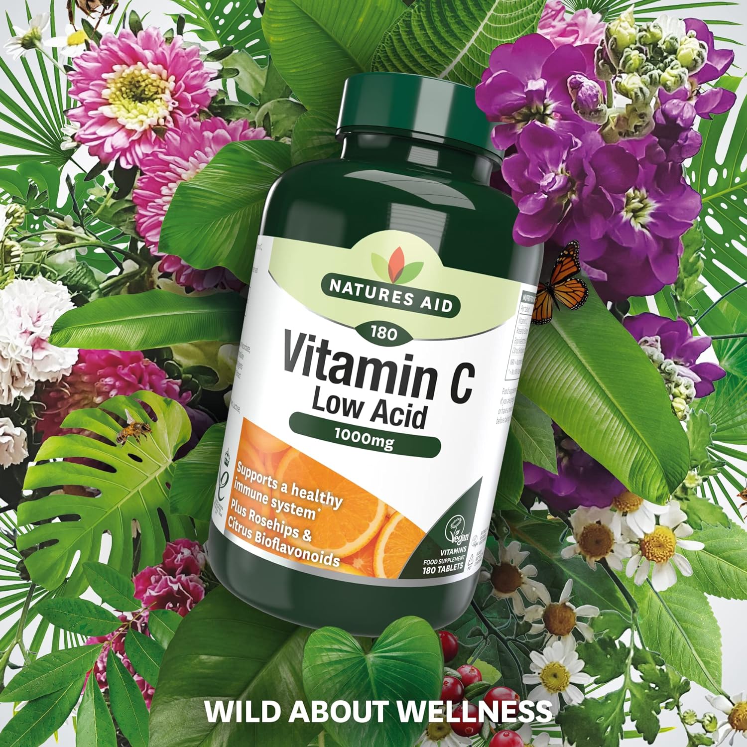 Vitamin C Low Acid 1000mg (180+60) 240 Tablets