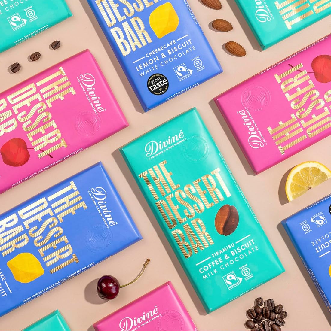 Tiramisu Coffee and Biscuit Milk Chocolate Bar 180g