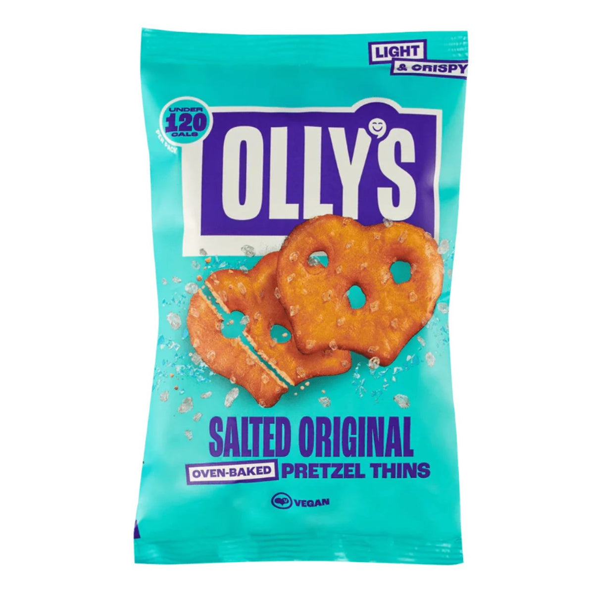 Olly's - Pretzel Thins - Salted Original - 35g BBE 09.10.2026
