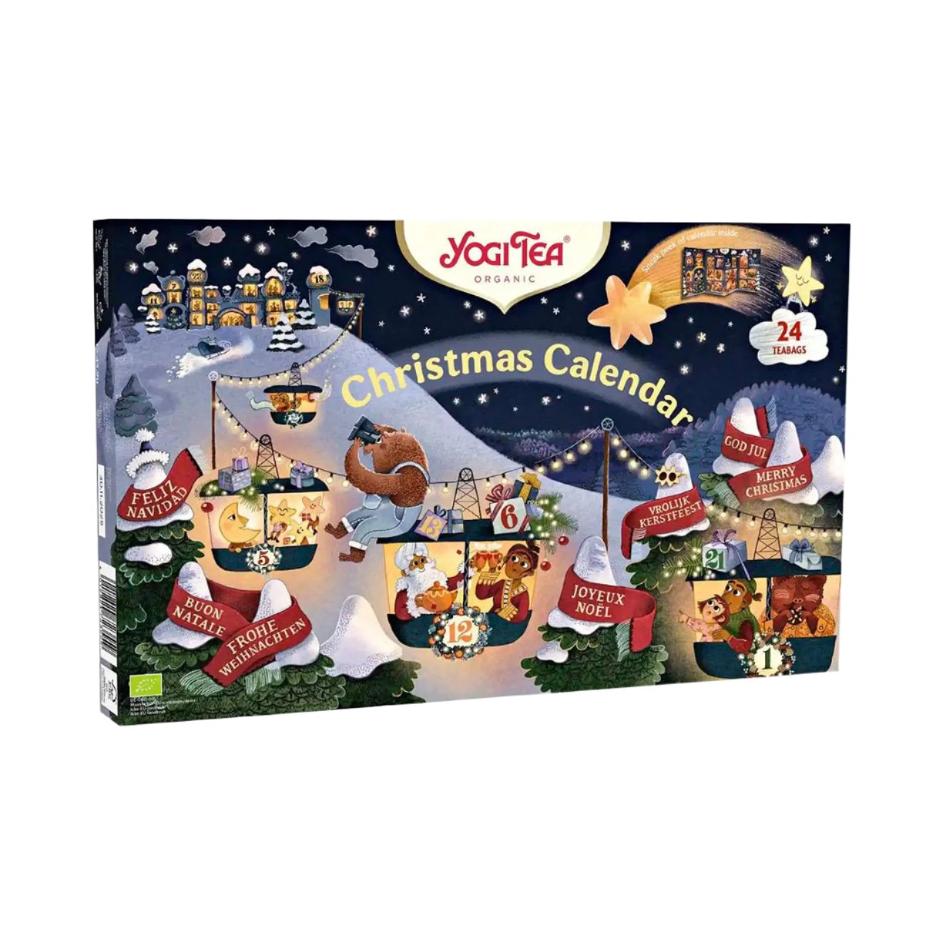 Yogi Organic Tea Christmas Calendar 46g