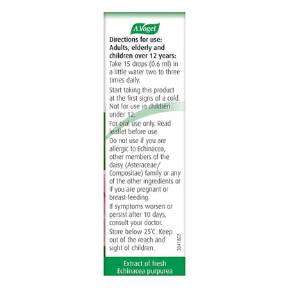 A. Vogel Echinaforce Echinacea Drops 15ml side 1
