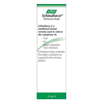 A. Vogel Echinaforce Echinacea Drops 15ml side 2