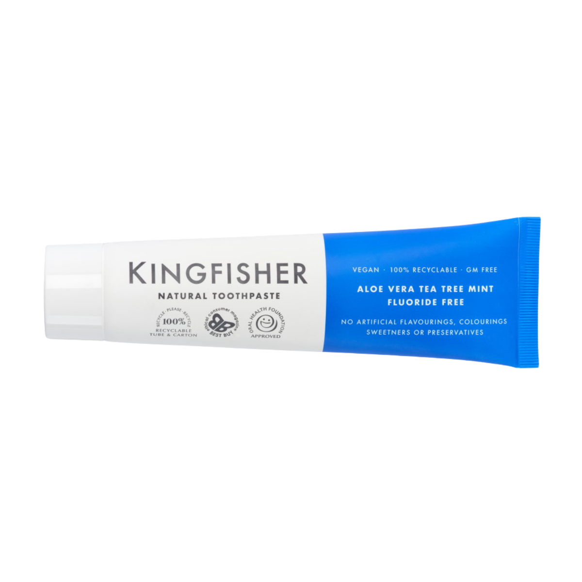 Kingfisher Aloe Vera Tea Tree Mint Toothpaste 100ml main image